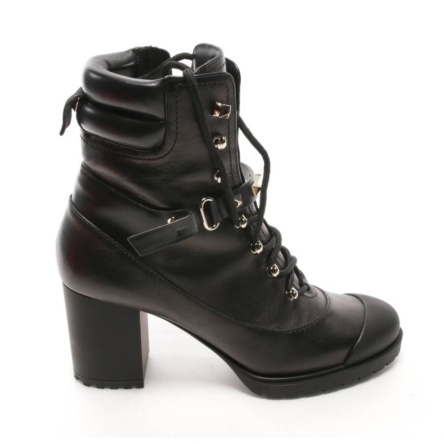 Image 1 of Rockstud Ankle Boots EUR38 Black in color Black | Vite EnVogue