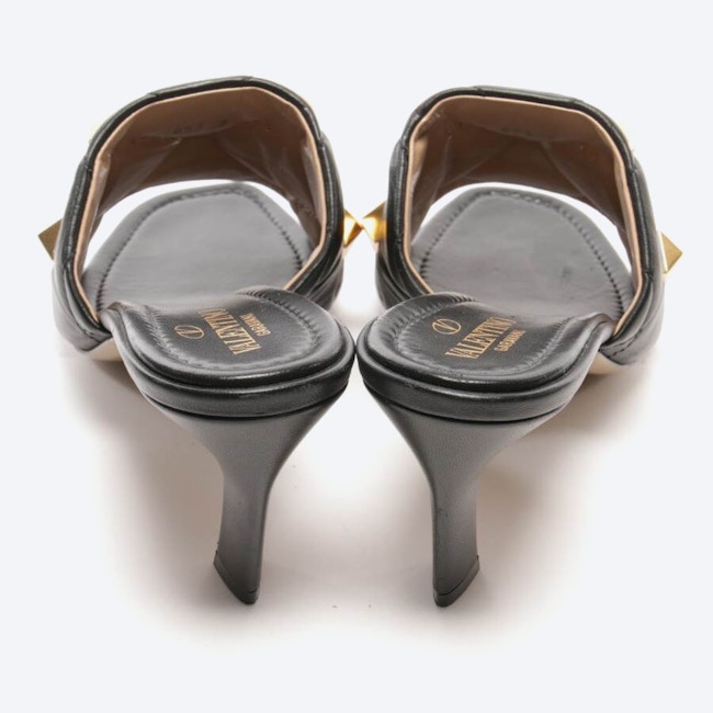 Image 3 of Rockstud Heeled Sandals EUR 40.5 Black in color Black | Vite EnVogue