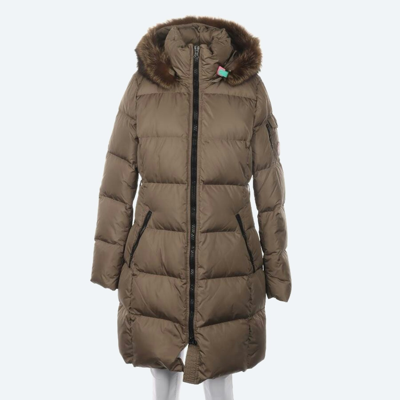 Image 1 of Winter Coat 40 Brown in color Brown | Vite EnVogue