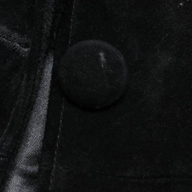 Image 4 of Leather Coat M Black in color Black | Vite EnVogue