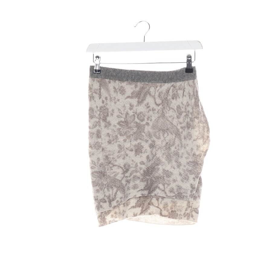 Image 1 of Mini Skirt 34 Beige in color White | Vite EnVogue