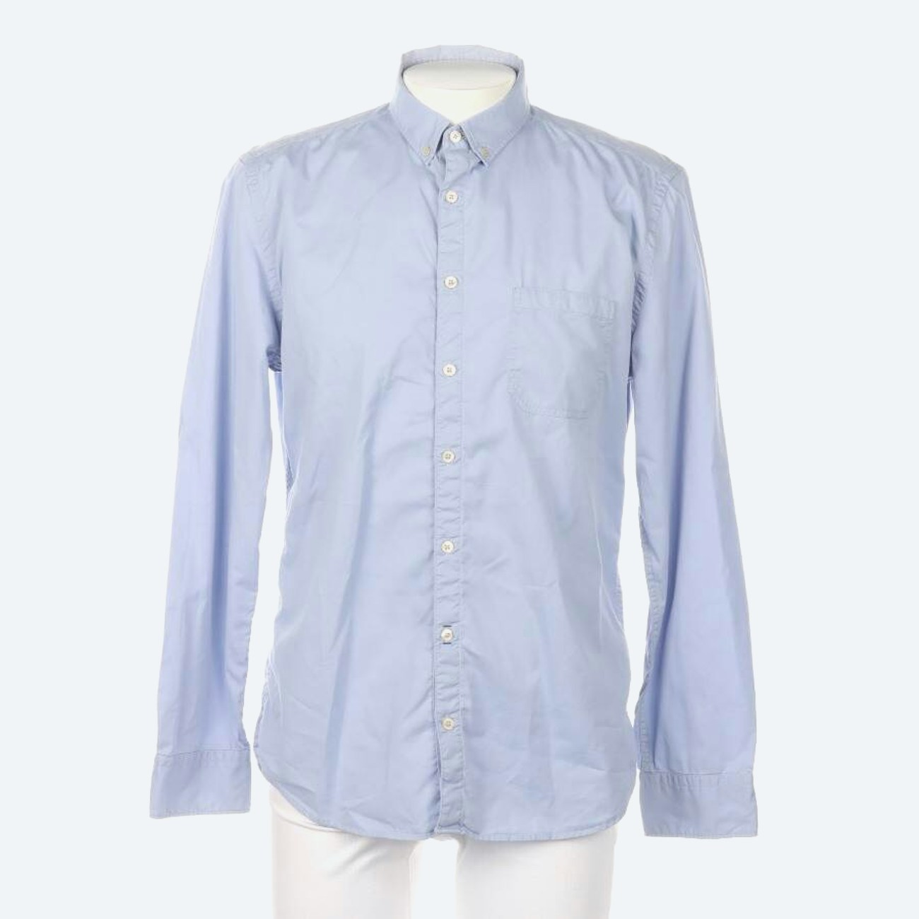 Image 1 of Casual Shirt L Lightblue in color Blue | Vite EnVogue