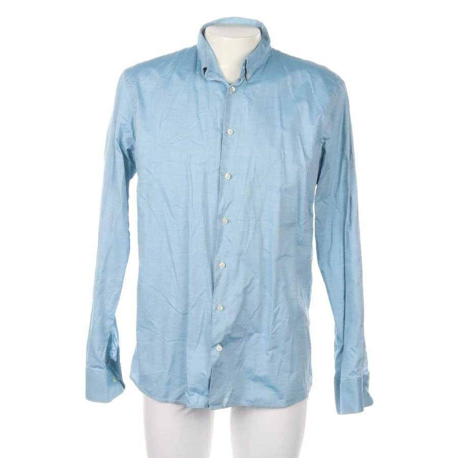 Image 1 of Casual Shirt 45 Turquoise in color Blue | Vite EnVogue