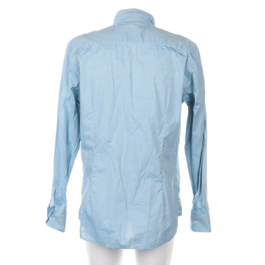 Image 2 of Casual Shirt 45 Turquoise in color Blue | Vite EnVogue