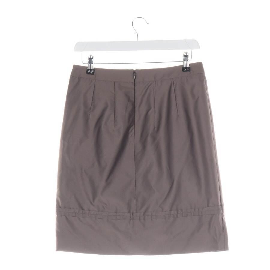 Image 2 of Skirt 36 Light Brown in color Brown | Vite EnVogue