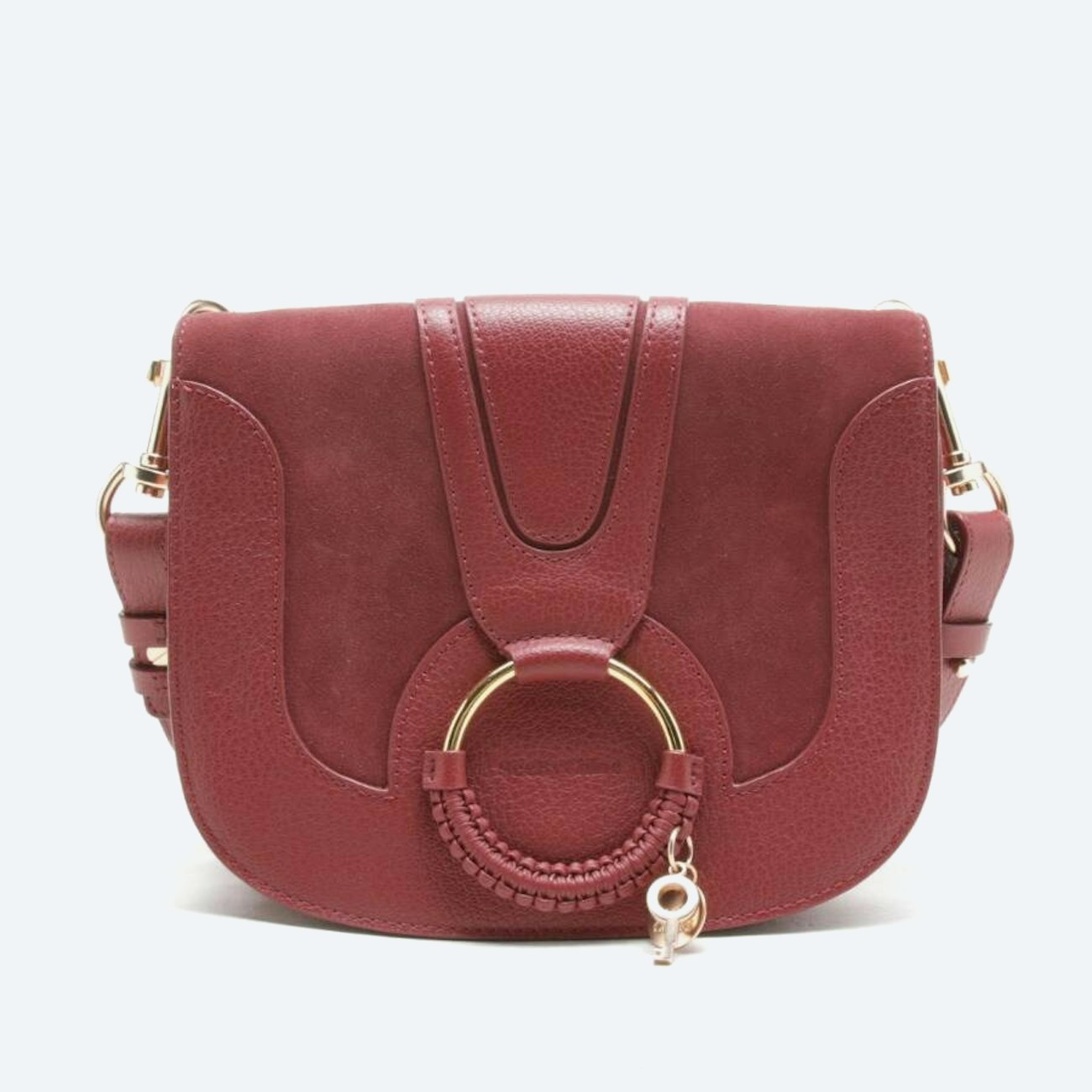 Image 1 of HANA BAG Crossbody Bag Bordeaux in color Red | Vite EnVogue