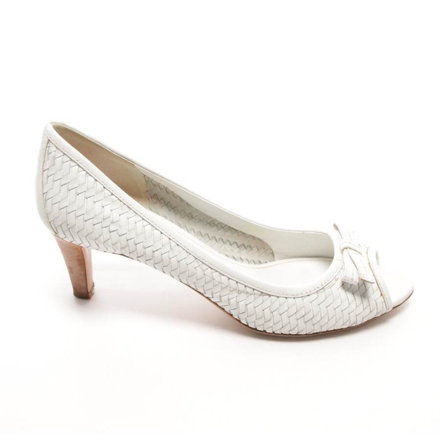 Image 1 of Peep Toes EUR 41 White in color White | Vite EnVogue