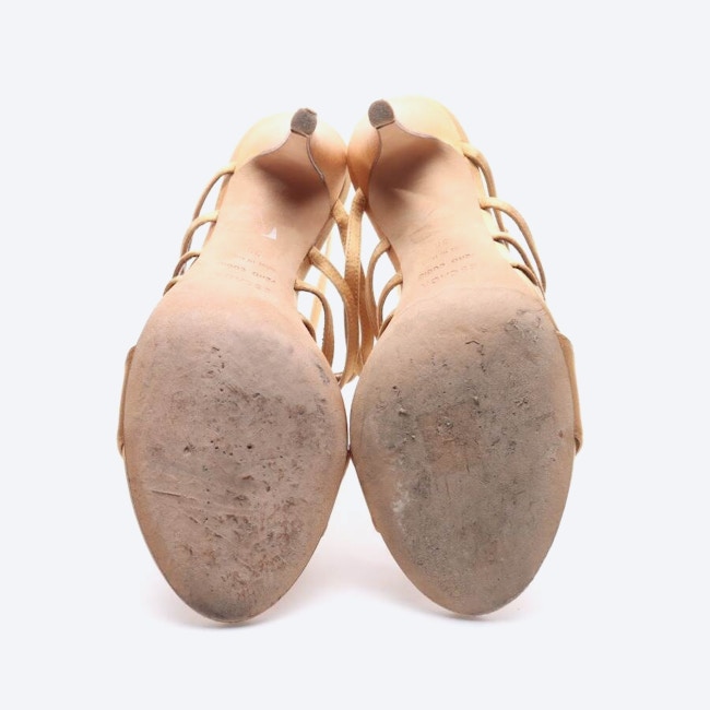 Image 4 of Heeled Sandals EUR38 Gold in color Metallic | Vite EnVogue