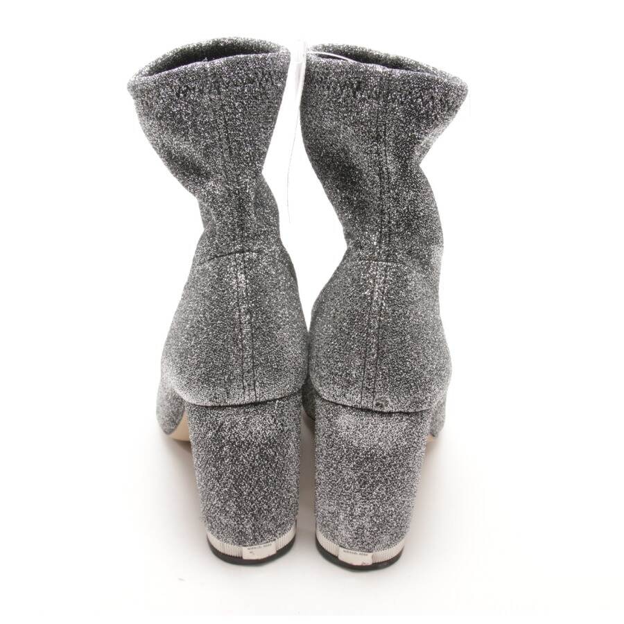 Image 3 of Ankle Boots EUR 36.5 Silver in color Metallic | Vite EnVogue