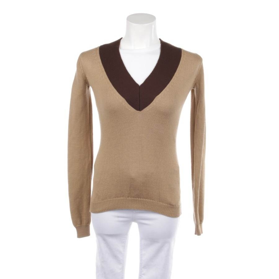 Image 1 of Wool Jumper S Brown in color Brown | Vite EnVogue