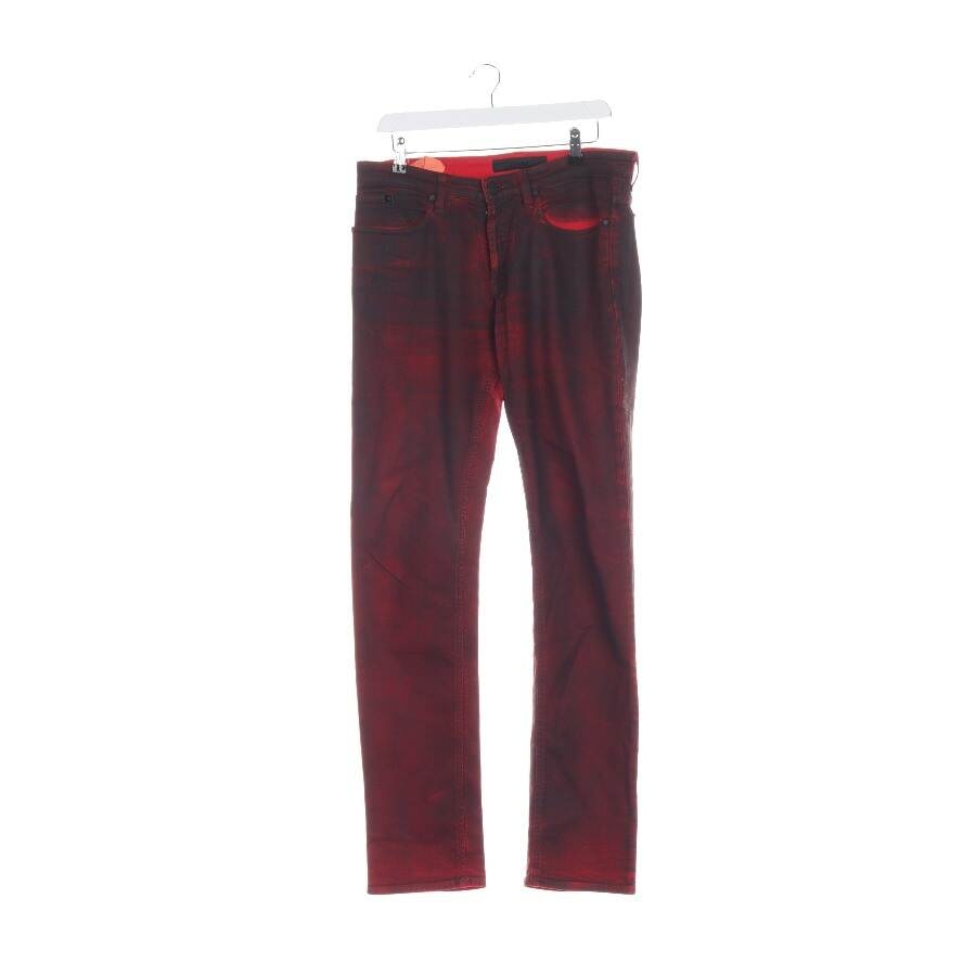Image 1 of Jeans Straight Fit W32 Red in color Red | Vite EnVogue