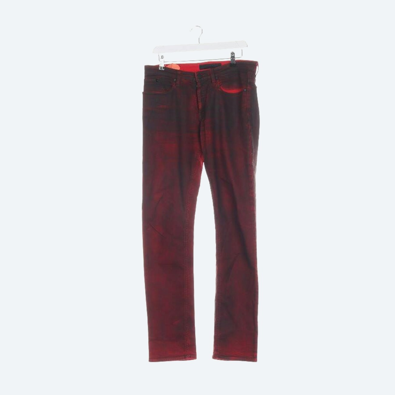 Bild 1 von Jeans Straight Fit W32 Rot in Farbe Rot | Vite EnVogue