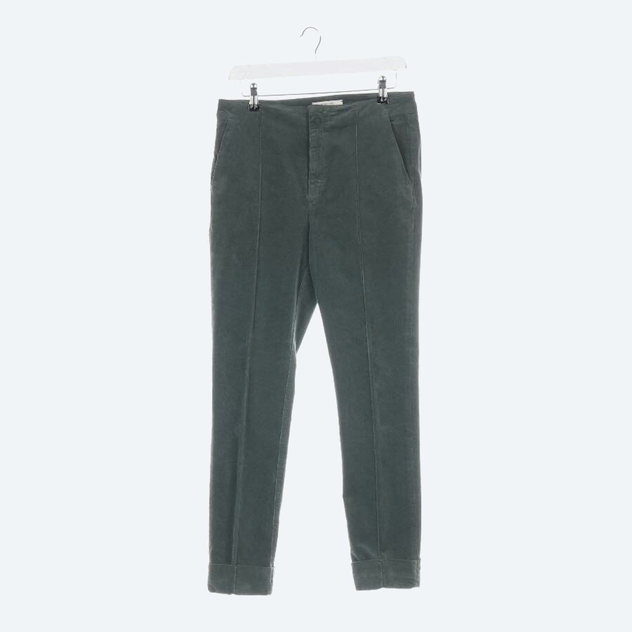 Image 1 of Trousers 40 Dark Green in color Green | Vite EnVogue