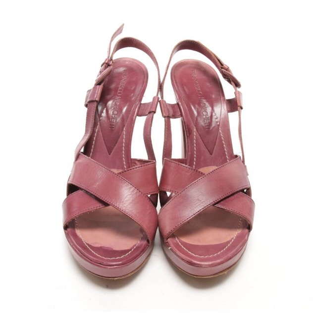 Heeled Sandals EUR38 Purple | Vite EnVogue