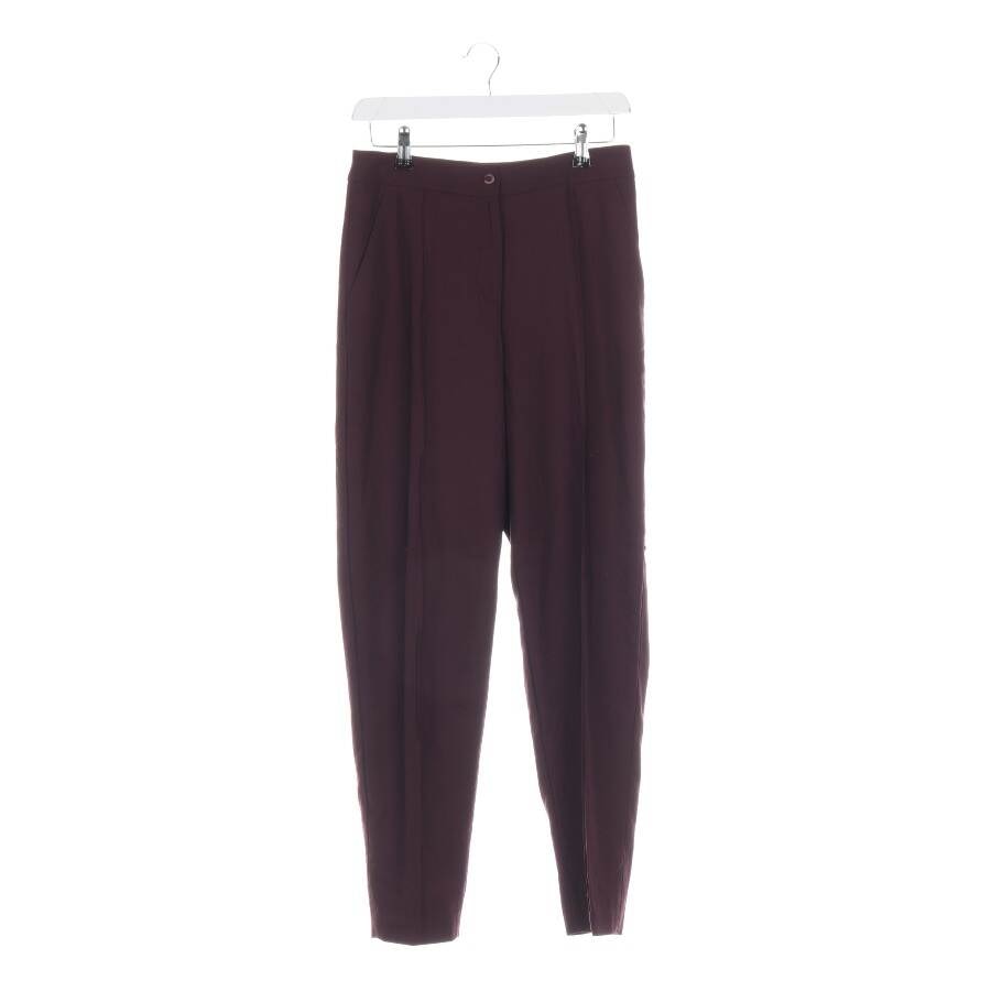 Image 1 of Wool Pants 36 Bordeaux in color Red | Vite EnVogue