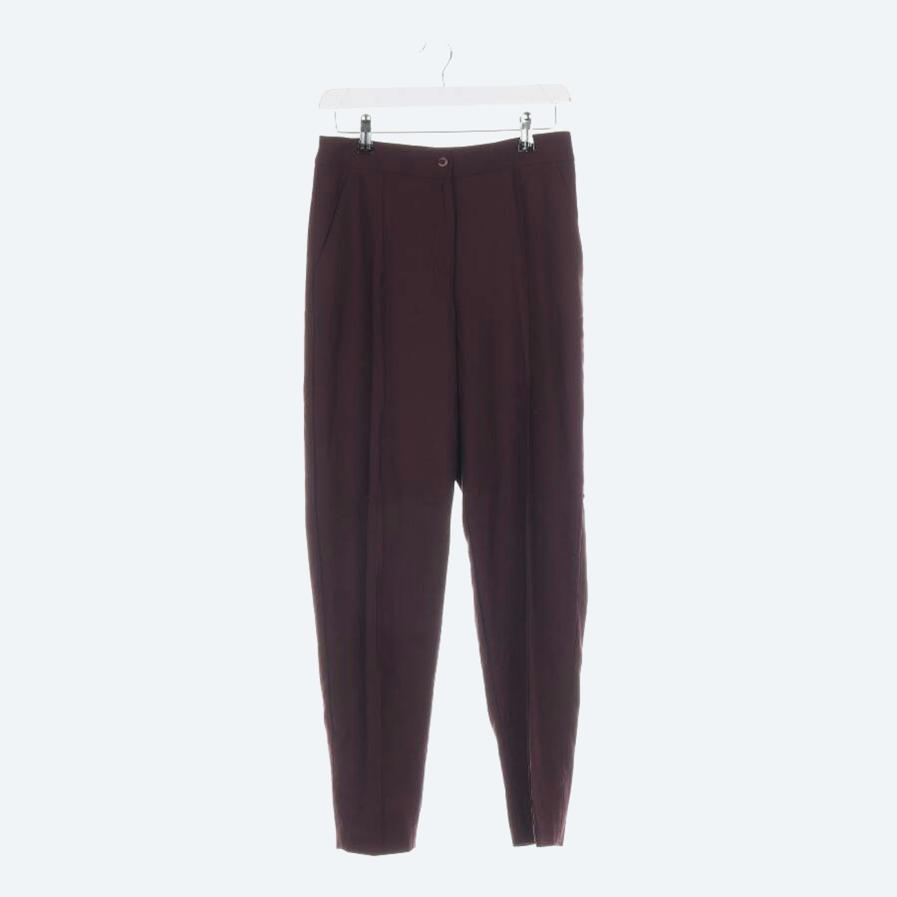 Image 1 of Wool Pants 36 Bordeaux in color Red | Vite EnVogue