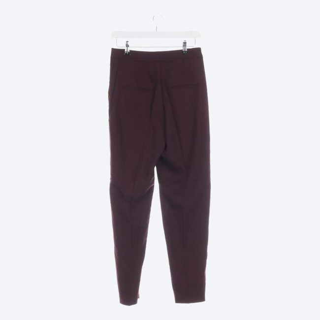 Image 2 of Wool Pants 36 Bordeaux in color Red | Vite EnVogue