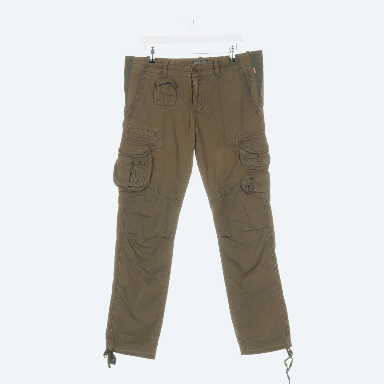 Image 1 of Trousers W29 Olive Green in color Green | Vite EnVogue