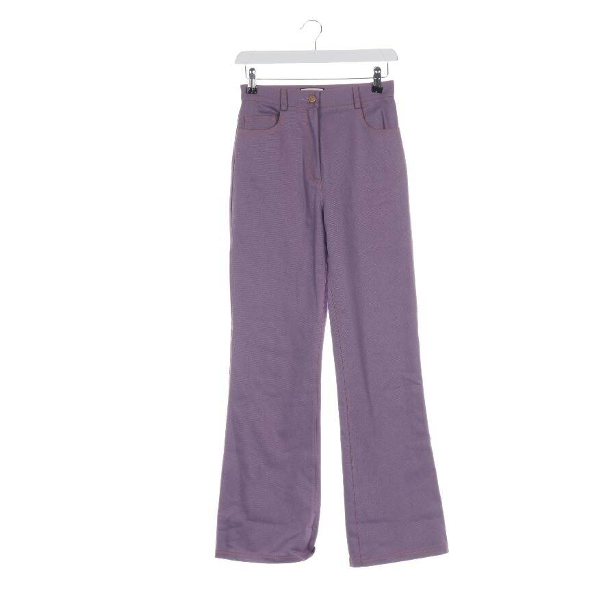 Image 1 of Jeans Flared 32 Purple in color Purple | Vite EnVogue