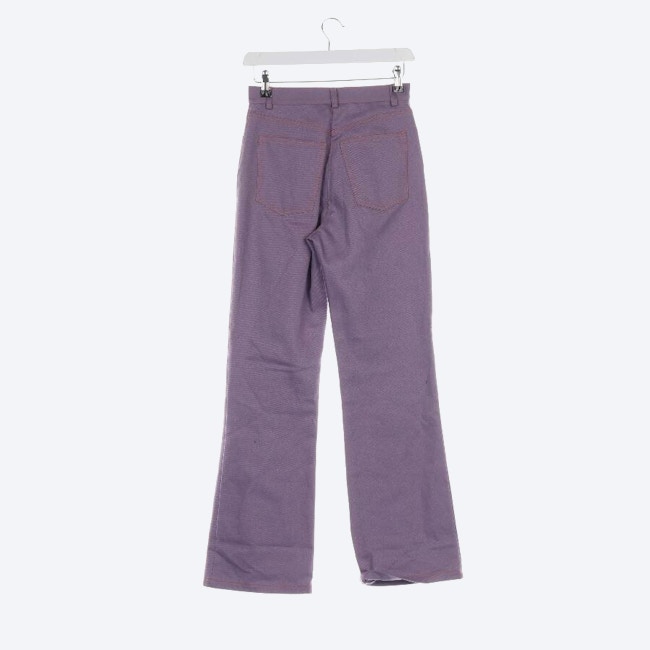 Image 2 of Jeans Flared 32 Purple in color Purple | Vite EnVogue