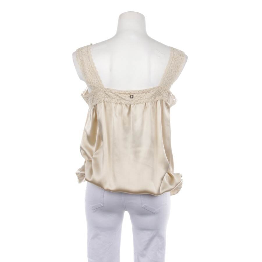 Image 2 of Silk Top 44 Beige in color White | Vite EnVogue