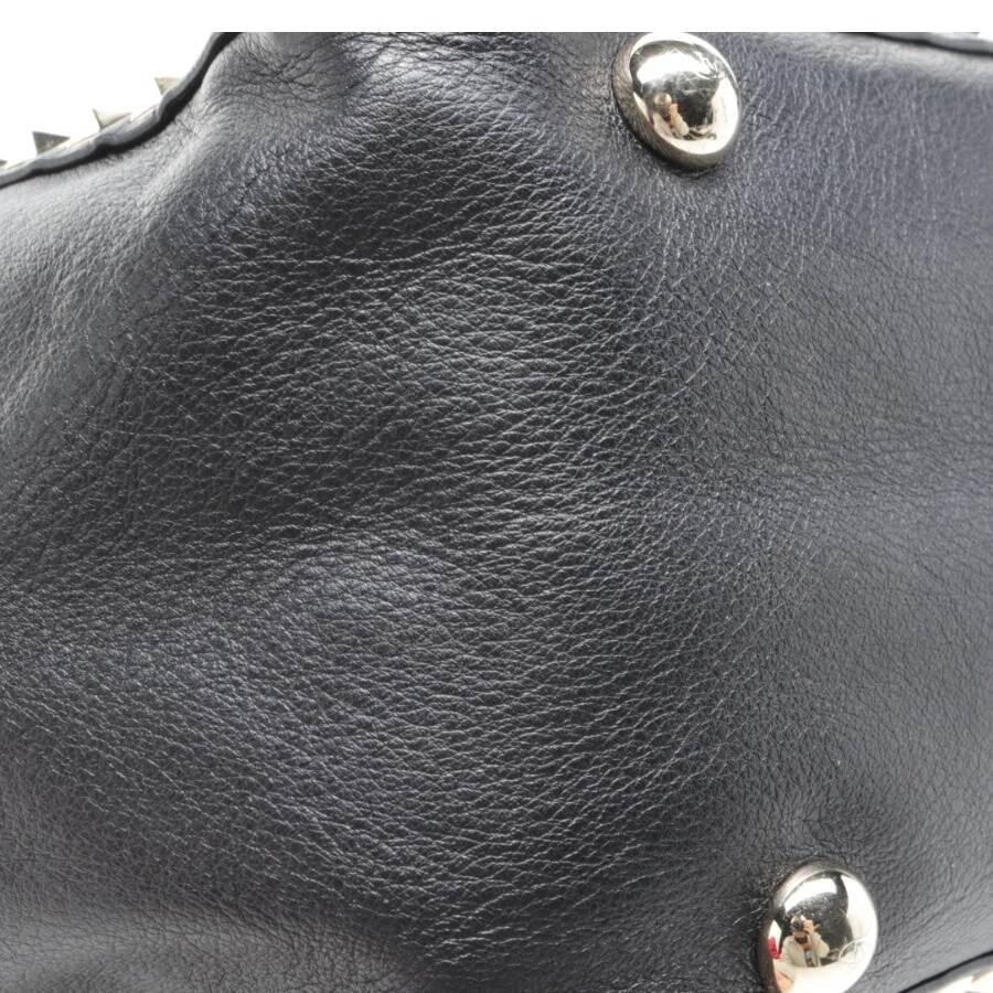 Image 8 of Rockstud Handbag Black in color Black | Vite EnVogue