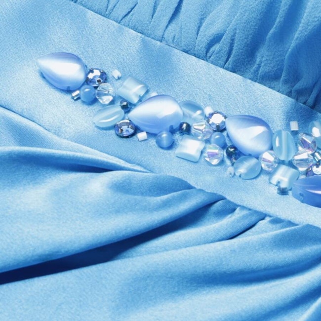 Image 3 of Silk Dress 34 Blue in color Blue | Vite EnVogue
