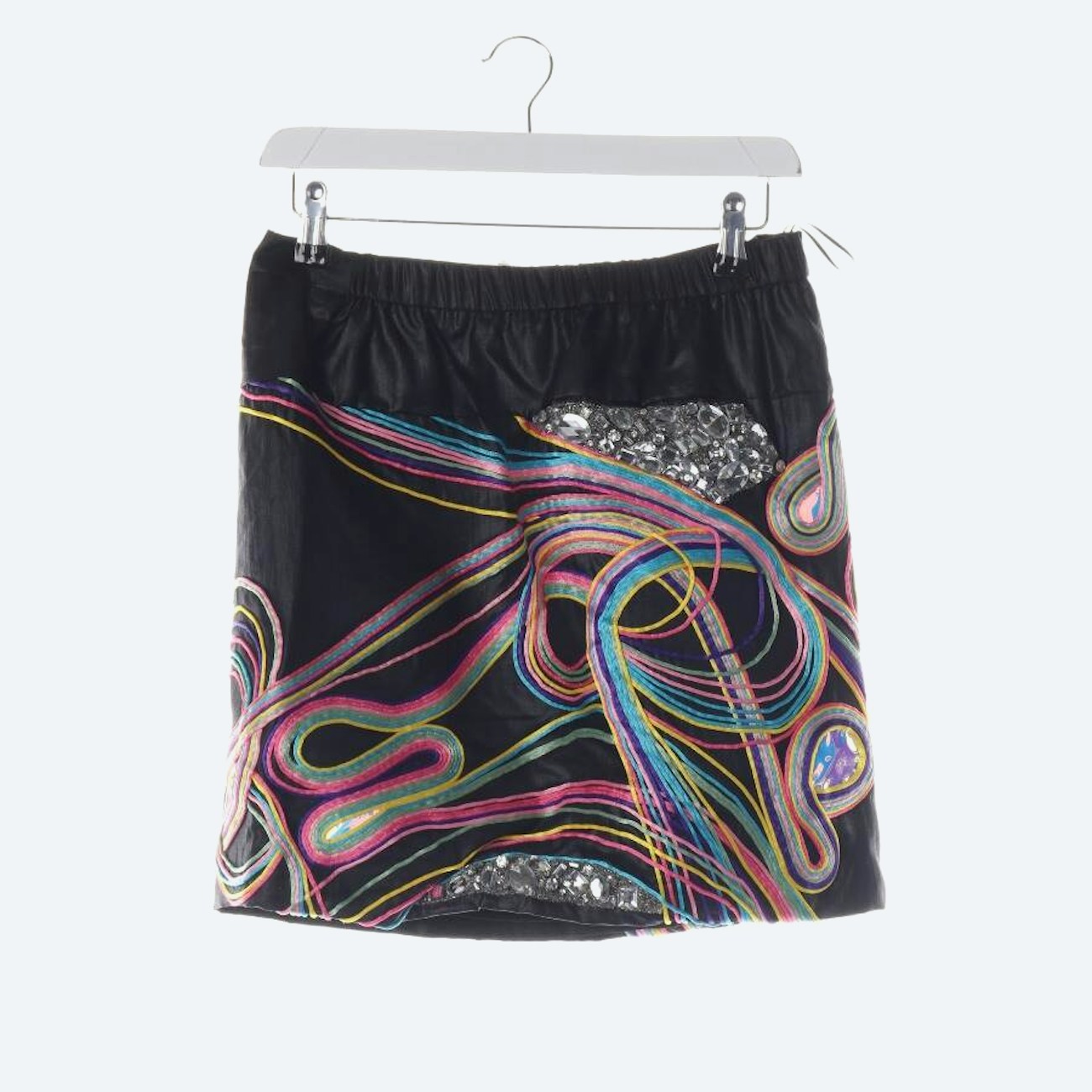Image 1 of Silk Skirt 36 Multicolored in color Multicolored | Vite EnVogue