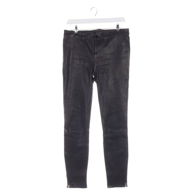 Image 1 of Leather Pants W29 Dark Gray | Vite EnVogue