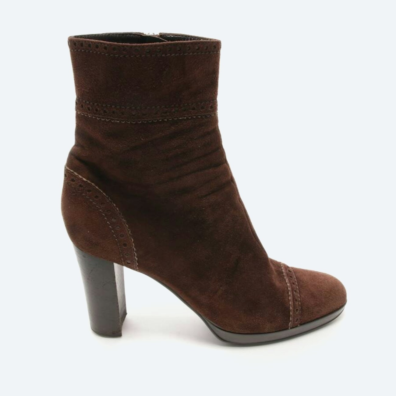 Image 1 of Ankle Boots EUR 39.5 Brown in color Brown | Vite EnVogue