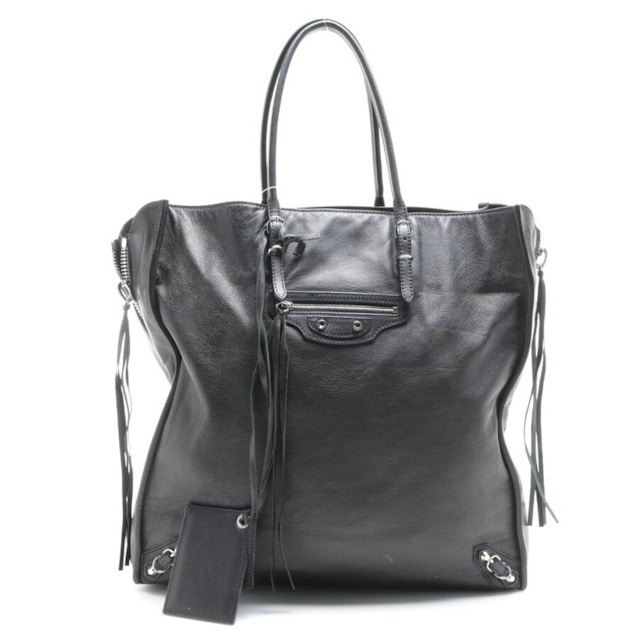 Image 1 of Balenciaga Papier A4 Zip Around Tote Bag Handbag Black | Vite EnVogue