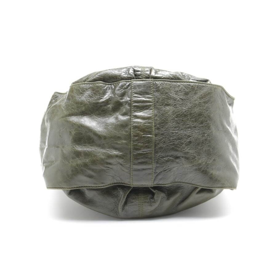 Image 3 of Chevre Shrug Hobo Handbag Green in color Green | Vite EnVogue