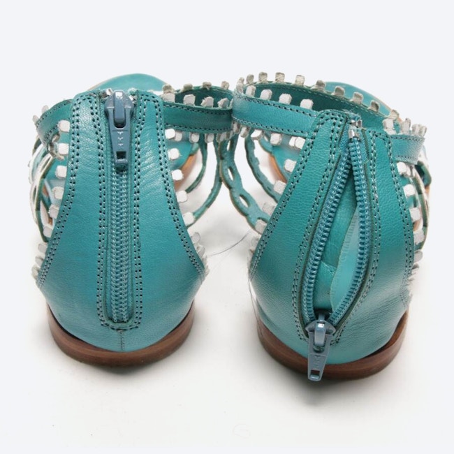 Image 3 of Sandals EUR38 Turquoise in color Blue | Vite EnVogue