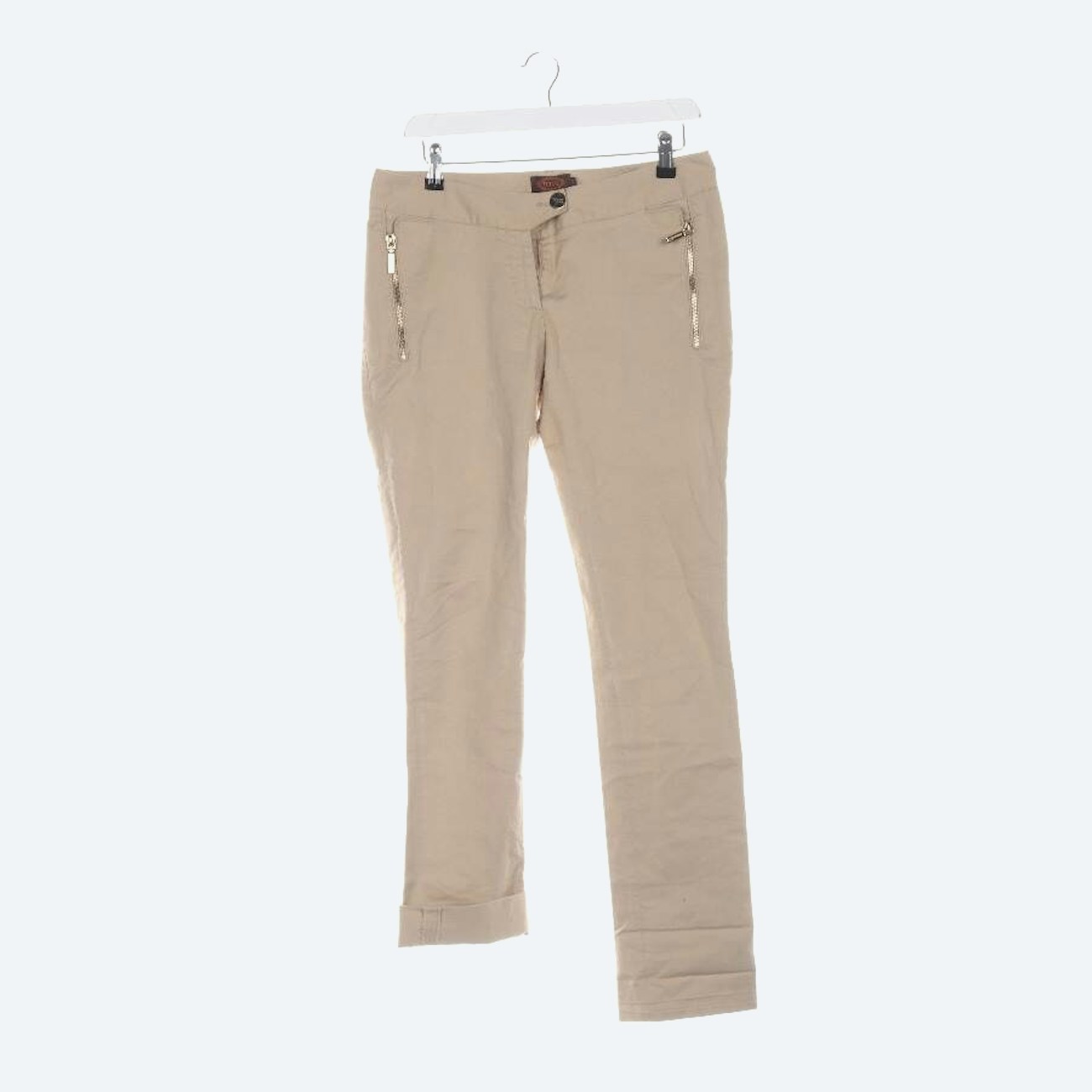 Image 1 of Trousers 36 Light Brown in color Brown | Vite EnVogue
