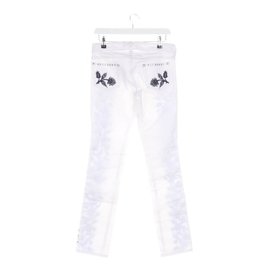 Image 2 of Jeans Straight Fit 36 White in color White | Vite EnVogue