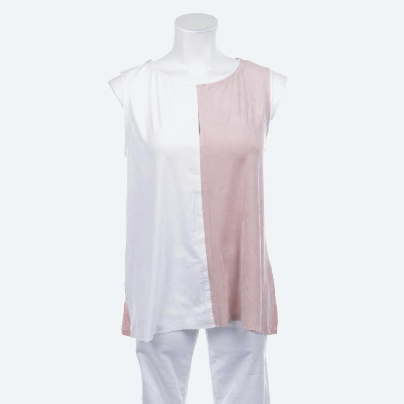 Image 1 of Linen Top M White in color White | Vite EnVogue