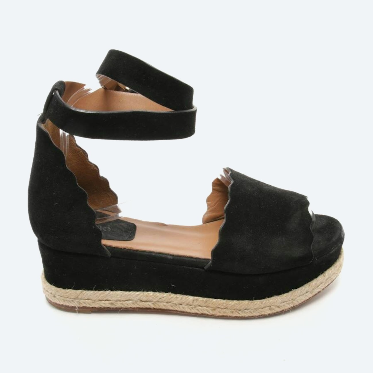 Image 1 of Platform Sandals EUR 39 Black in color Black | Vite EnVogue