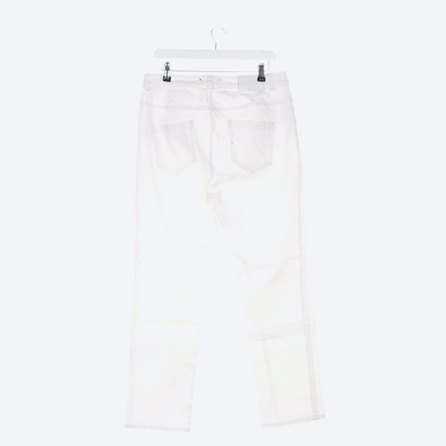 Image 2 of Jeans Straight Fit 42 White in color White | Vite EnVogue