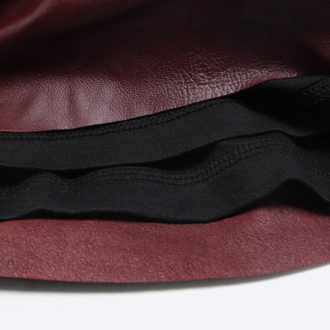 Image 4 of Leather Dress 36 Bordeaux in color Red | Vite EnVogue