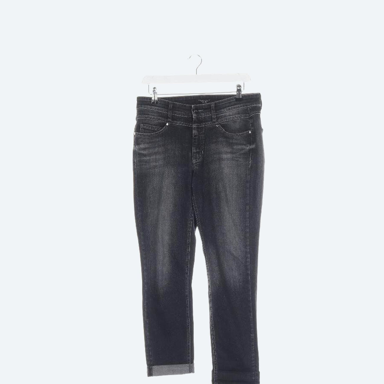 Image 1 of Jeans Slim Fit 40 Dark Gray in color Gray | Vite EnVogue