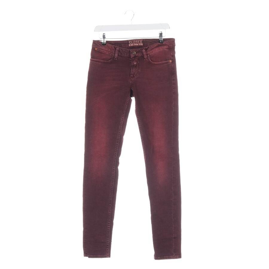 Image 1 of Jeans Skinny W28 Bordeaux in color Red | Vite EnVogue