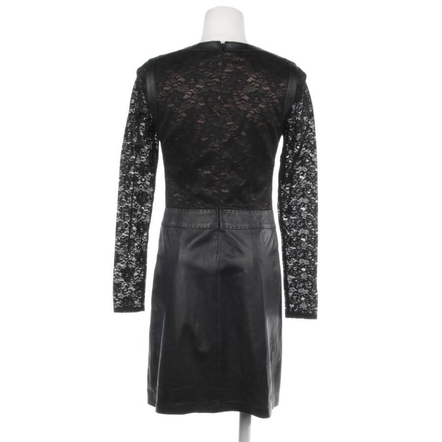 Image 2 of Leather Dress 36 Black in color Black | Vite EnVogue