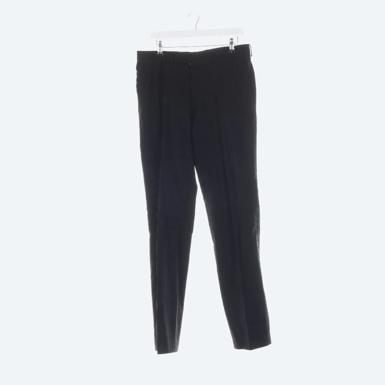 Image 1 of Wool Pants 50 Black in color Black | Vite EnVogue