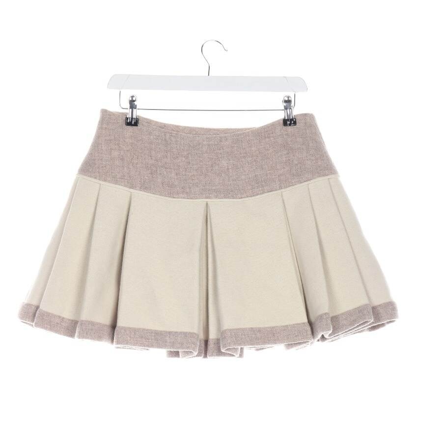 Image 2 of Mini Skirt 38 Light Brown in color Brown | Vite EnVogue