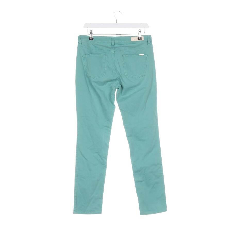 Image 2 of Trousers 38 Turquoise in color Blue | Vite EnVogue