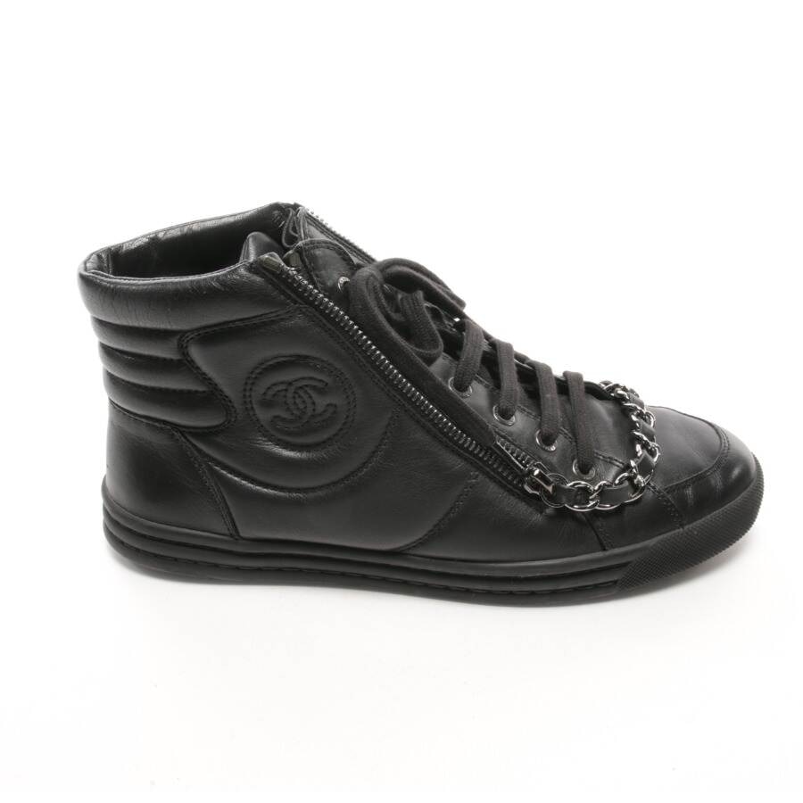 Image 1 of High-Top Sneakers EUR38 Black in color Black | Vite EnVogue