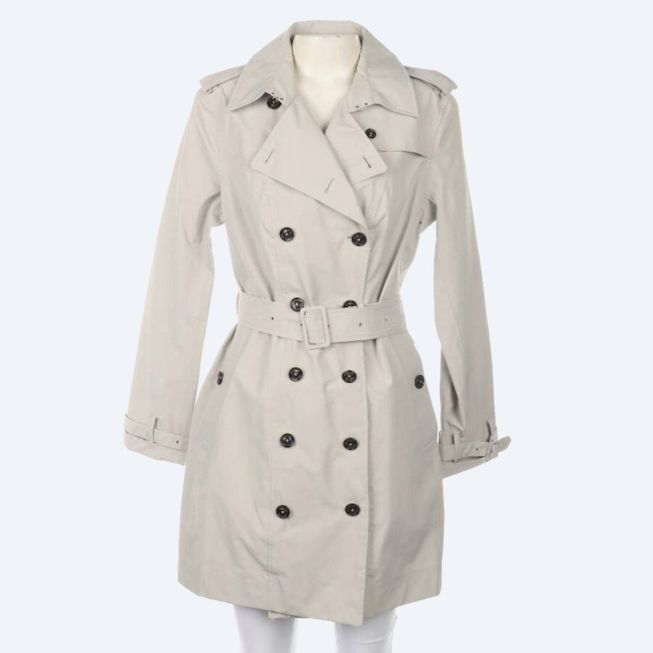 Image 1 of Trenchcoat 38 Light Gray in color Gray | Vite EnVogue
