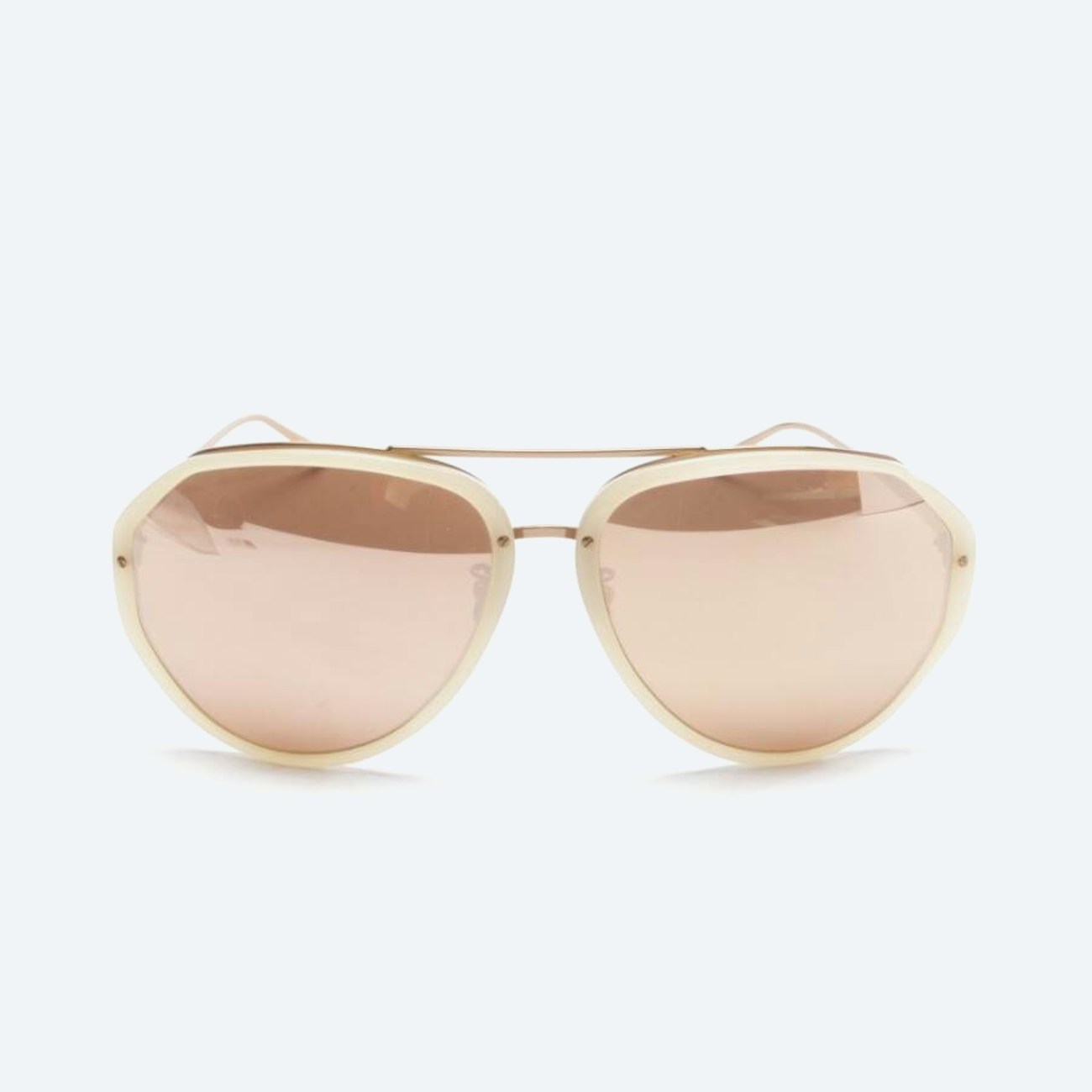 Image 1 of LFL/463 Sunglasses Rose Gold in color Metallic | Vite EnVogue
