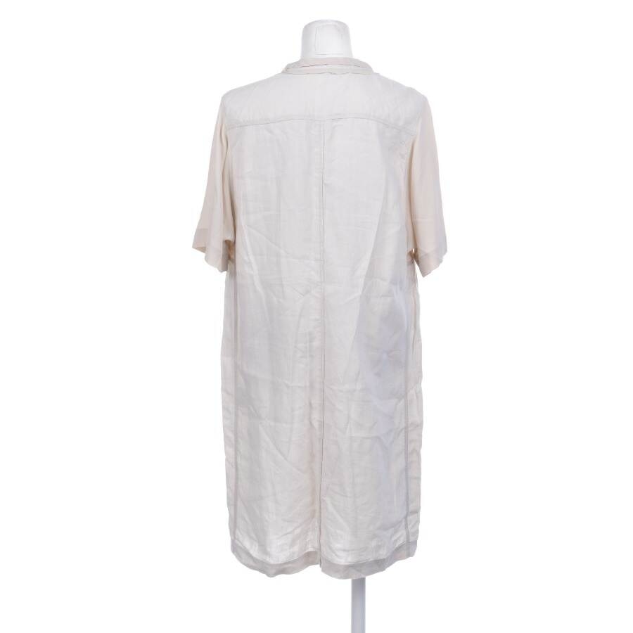 Image 2 of Linen Dress 42 Beige in color White | Vite EnVogue