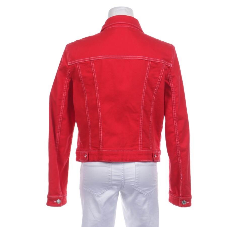 Image 2 of Jeans Jacket L Red in color Red | Vite EnVogue